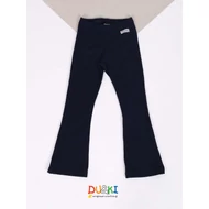 Bővülő szárú legging sötétkék