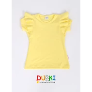 Fodros póló( sárga)