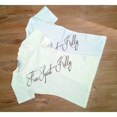 Rövid ujjú póló krém 'Free Spirit' (134-164)