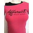 Pink-fekete tunika