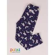 Legging sötétkék unikornis