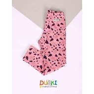 Legging padlizsán leveles