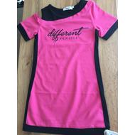 Pink-fekete tunika
