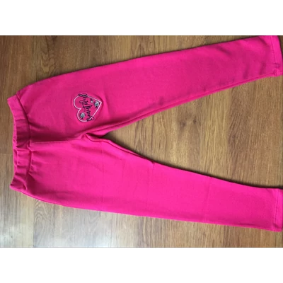 Hímzett szíves nadrág (pink)