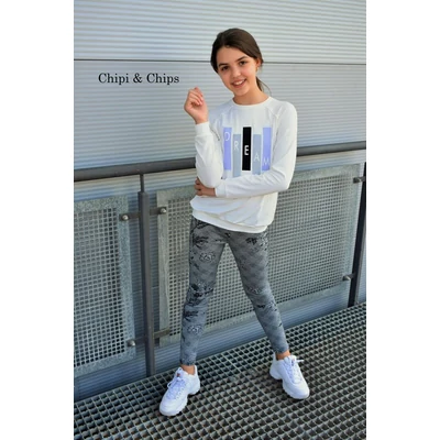 Chipi&Chips DREAM hosszú ujjú (nyers)